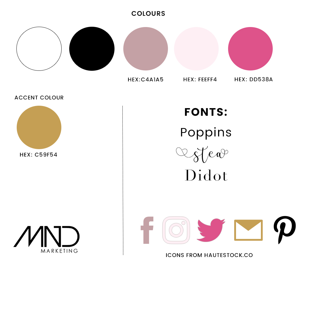 Branding Palette for MND Marketing